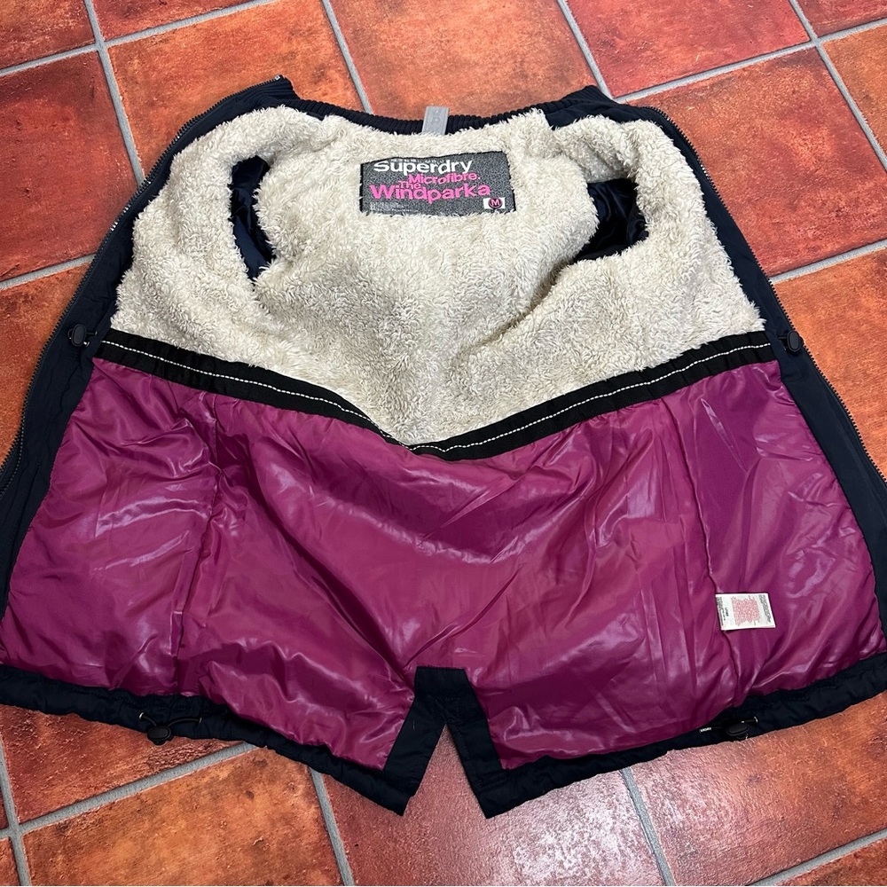 Superdry Shearling and Faux Fur Women's Parka - Picture 14 of 15